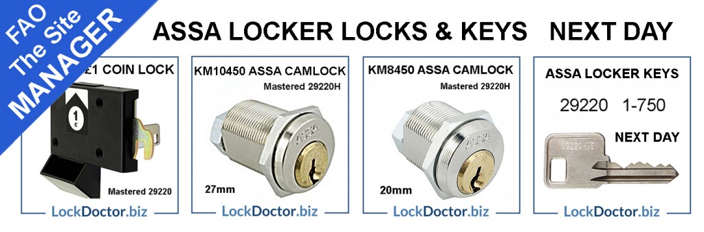 ASSA LOCKER LOCKS and KEYS NEXT DAY